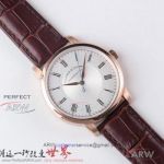 UF Factory A.Lange & Söhne Saxonia Richard Lange Silver Dial 39 MM 9015 Automatic Watch